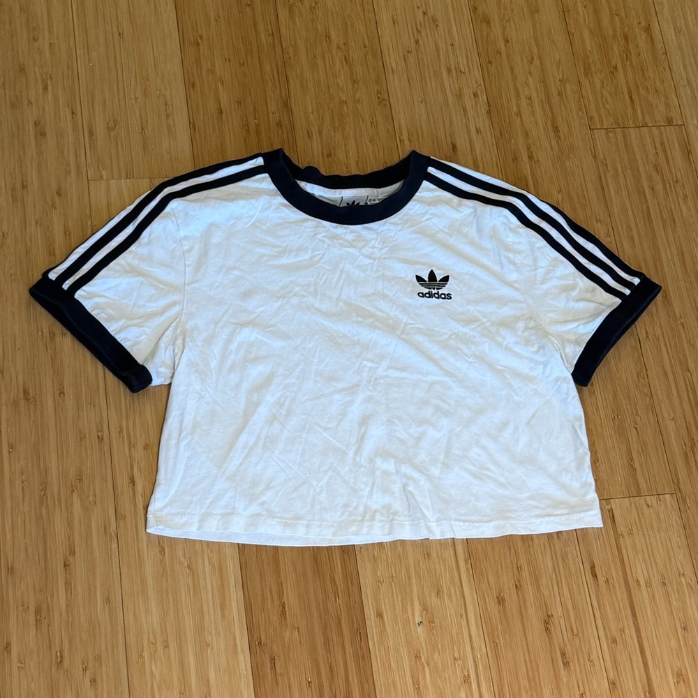 Adidas Crop Top Baby Tee